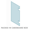 12mm Glass Polaris Hinge 600W x 1200H