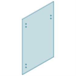 8mm Glass GATE 890W x 1200H