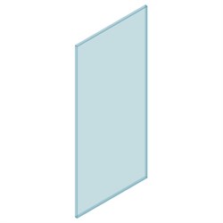 12mm CHANNEL Glass 700W x 1350H