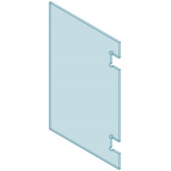 12mm Glass Polaris Hinge 1100W x 1200H