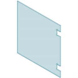 12mm Glass Polaris Hinge 1300W x 1200H