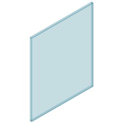 10mm SemiFrameless Balustrade 780Wx950H