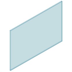 10mm SemiFrameless Balustrade 1380Wx950