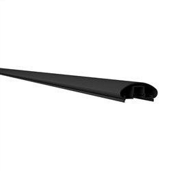 Aus 50mm  5800mm  OVAL HNDRL  BLACK