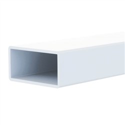 OFFSET  5800mm RAIL 50x25mm  WHITE