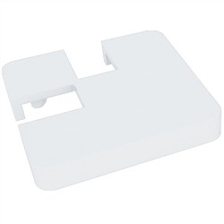 OFFSET  90 Deg Post Cap  WHITE