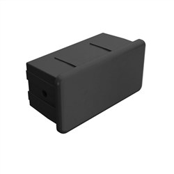 Australis  OFFSET ALUM END CAP  BLACK