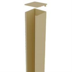 Alumawall  1700mm  1W POST  PRIMROSE