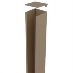 Alumawall  1700mm  1W POST  PAPERBARK