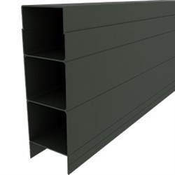Alumawall  2385mmL x 150mmH  GREY