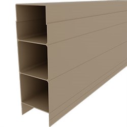 Alumawall  2385mmL x 150mmH  PAPERBARK