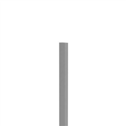 BARR POST  1800mm Long  White