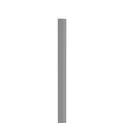 BARR POST  2500mm Long White