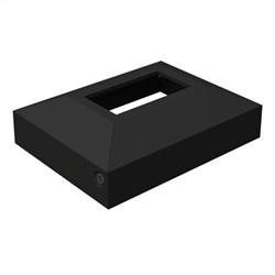 BARR  2 Part Domical Cover  BLACK
