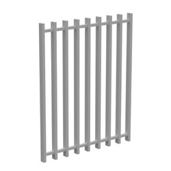 BARR GATE  975Wx1200H  White