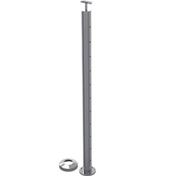 508mm 180Deg drilled post with BP 982mm