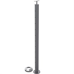 508mm left drilled post with BP 982mm
