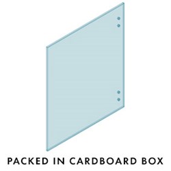 12mm Glass Master Hinge 1200W x 1200H