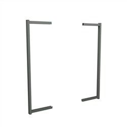 C BOND Gate Stile 1500H  W Grey 2pk