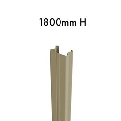 C BONDCHANNEL POST 1800mmH PAPERBARK