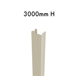 C BOND  CHANNEL POST 3000mmH PRIMROSE