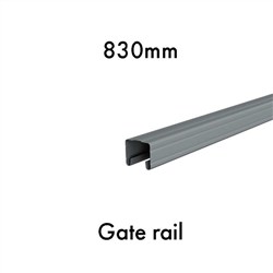 C BOND  GATE RAIL 830mmL  BASALT