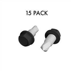 C BOND  Tek Screws  MONUMENT  15PK