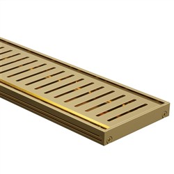 Dlab w SLOT GRATE3600Lx15mmHGOLD