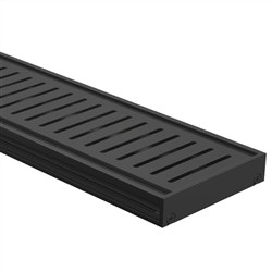 Dlab w SLOT GRATE3600Lx20mmH BLK