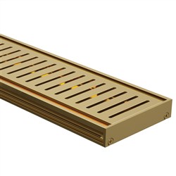 Dlab w SLOT GRATE3600Lx20mmHGOLD