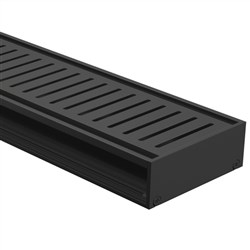 Dlab w SLOT GRATE3600Lx35mmH BLK