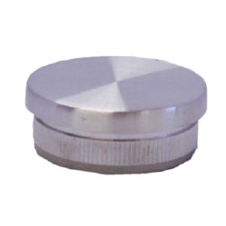 Euro  38mm  Flat End Cap  POLISH