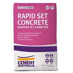 Rapid Set Concrete   20Kg Bag