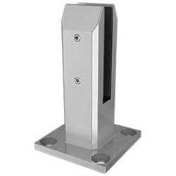 MADRID  Spigot w Base Plate  SATIN