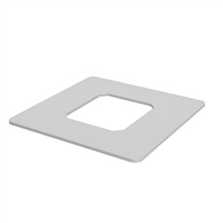 MADRID DELUXE  Dress Ring  MATT WHITE