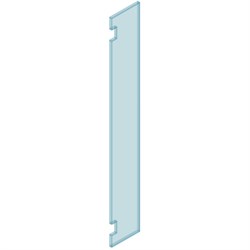 Purity Shower  HINGE  2050H x 279W