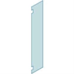 Purity Shower  HINGE  2050H x 379W