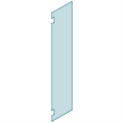 Purity Shower  HINGE  2050H x 429W