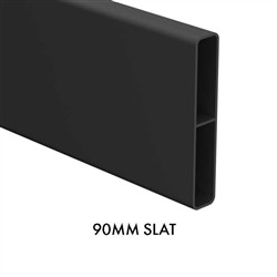 90x165mm Slat 6100mm  BLACK