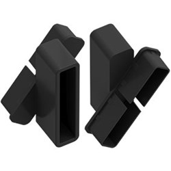 QS XP Louvre Brackets  BLACK