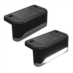 SOLAR LIGHT fence rails and stairs 2PK
