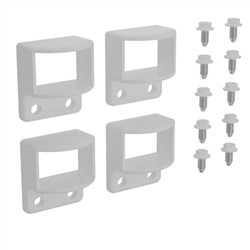 Six Star  Bracket  HORIZONTAL  WHITE
