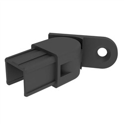 Summit 25x21 Wall Horiz Adj RIGHT BLK