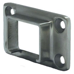 Summit  40x30mm  Wall Plate  SATIN