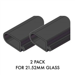 Versa2152mm Glass  GLAZING RUBBER 2PK