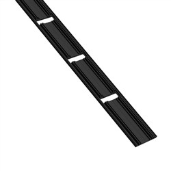 Visor  PLATE  RAKED  4942mm  Black