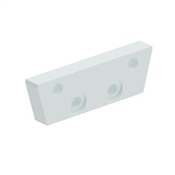 Visor  WALL POST Bracket  White