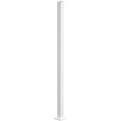 Xpress Post 1300mm POST with BP  WHITE