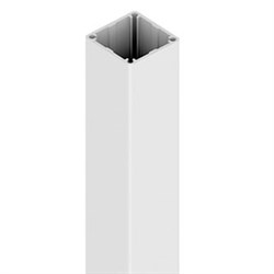 50mm Post  2400mm  WHITE