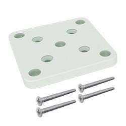 BASE PLATE SET 50mm post   SURFMIST